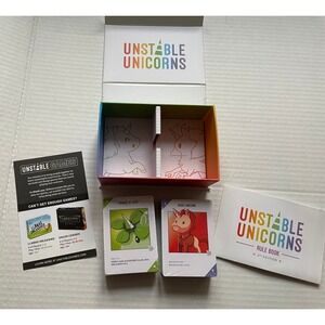 Unstable Games Unstable Unicorns Card Game 2nd ED NEW SEALED CARDS 2-8 Players